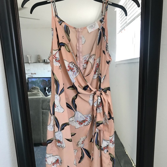 sienna sky wrap dress